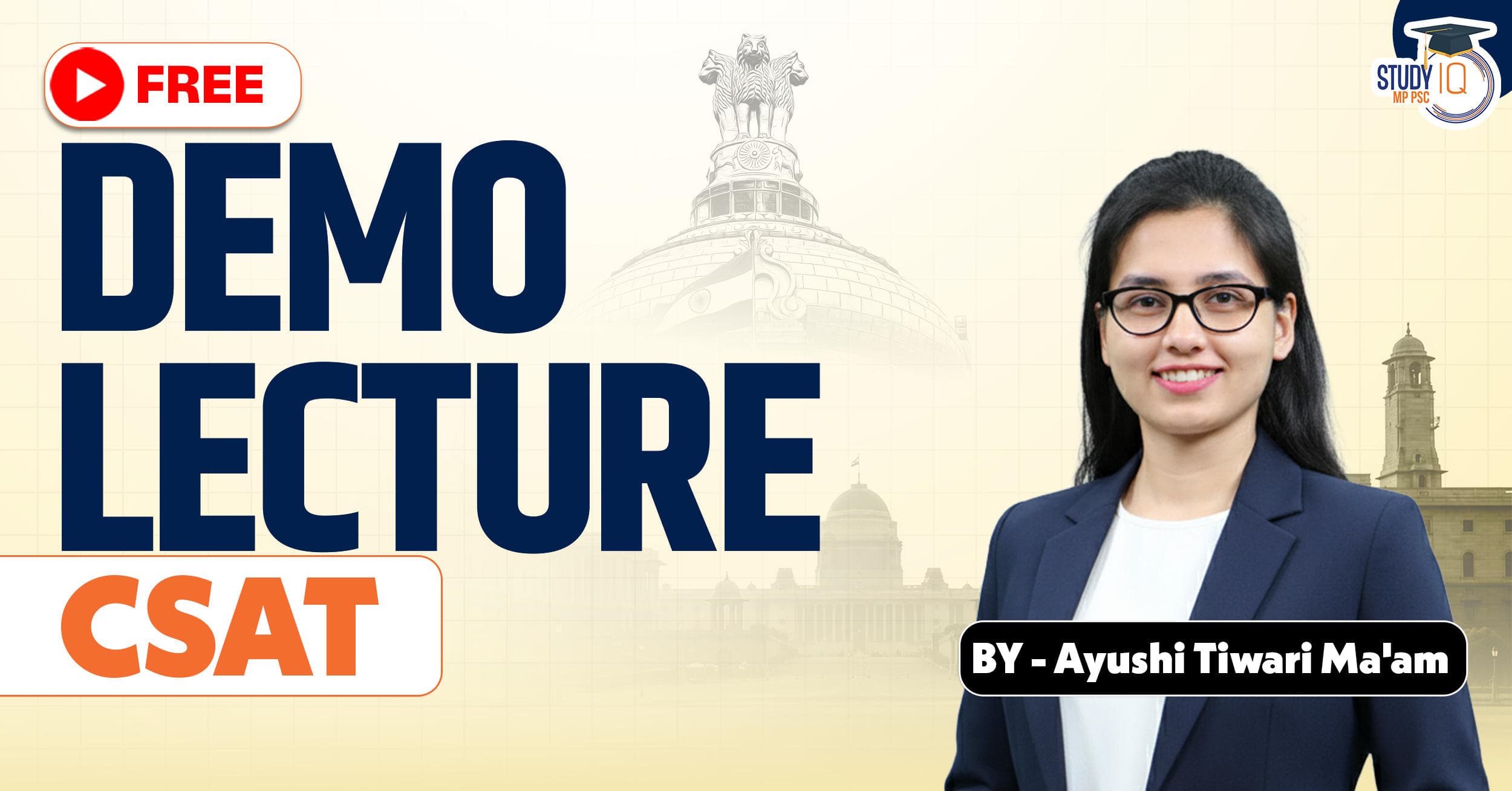 CSAT By Ayushi Tiwari Ma'am